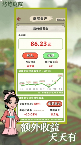 悠悠庭院官方红包正版