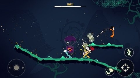 阴影之战Stickfight Shadow游戏