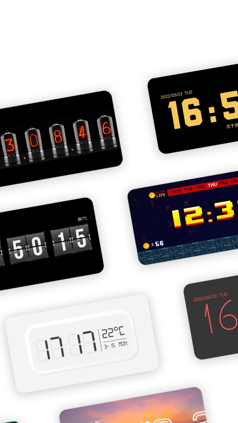 桌面数字时钟app手机版