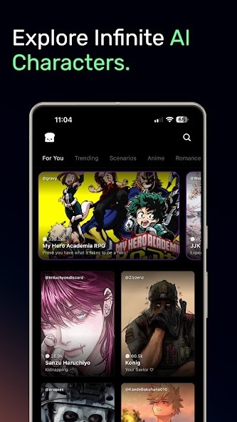 Hangjam角色聊天APP