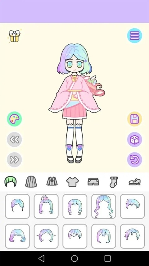 粉彩女孩换装小游戏最新版