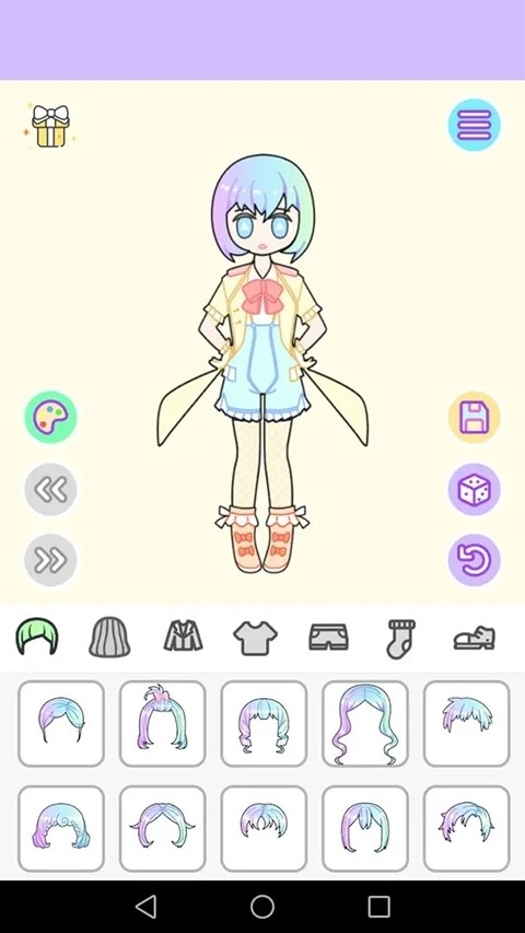 粉彩女孩换装小游戏最新版