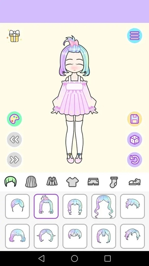 粉彩女孩换装小游戏最新版