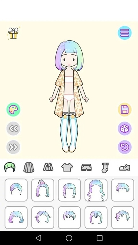 粉彩女孩换装小游戏最新版