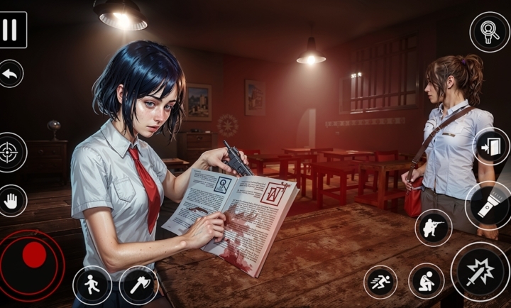 恐怖动漫女学生安卓版游戏