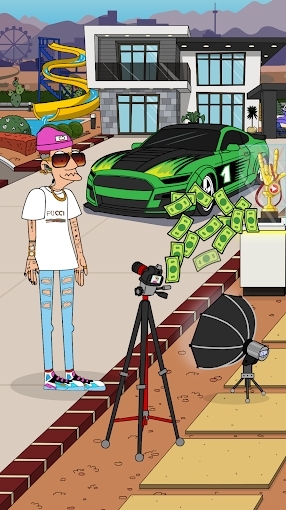 空闲博主模拟器手游最新版