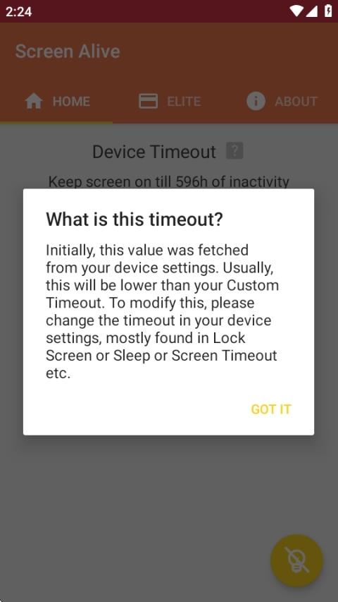 屏幕常亮助手Screen Alive安卓版